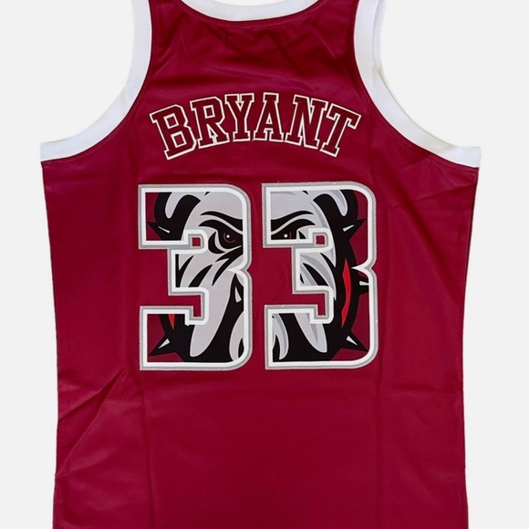 Kobe Bryant Lower Merion High School #33 Authentic Basketball Jersey - Picture 2 of 3